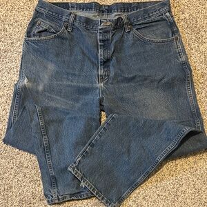 Men’s pre-loved Wrangler denim jeans